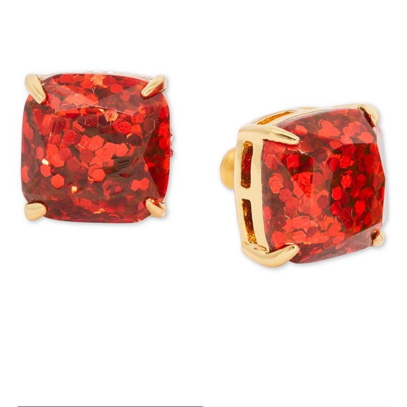 Kate spade ♠️ glitter stud earrings - Picture 1 of 3